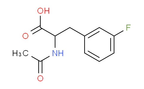 CAS No. 17607-28-2, 2-Acetamido-3-(3-fluorophenyl)propanoic acid