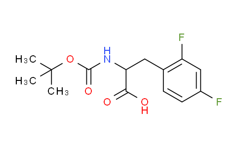 CAS No. 174691-78-2, 2-((tert-Butoxycarbonyl)amino)-3-(2,4-difluorophenyl)propanoic acid