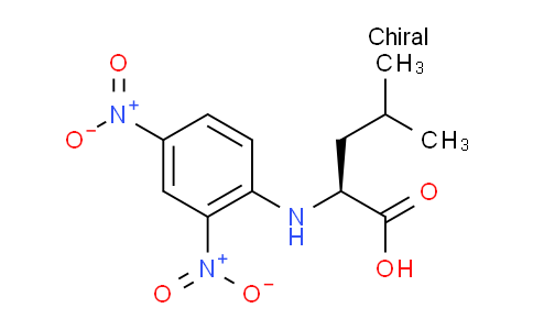 CAS No. 1655-57-8, (S)-2-((2,4-Dinitrophenyl)amino)-4-methylpentanoic acid