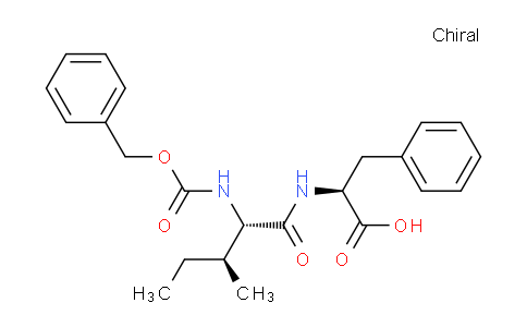 CAS No. 13254-07-4, (S)-2-((2S,3S)-2-(((Benzyloxy)carbonyl)amino)-3-methylpentanamido)-3-phenylpropanoic acid