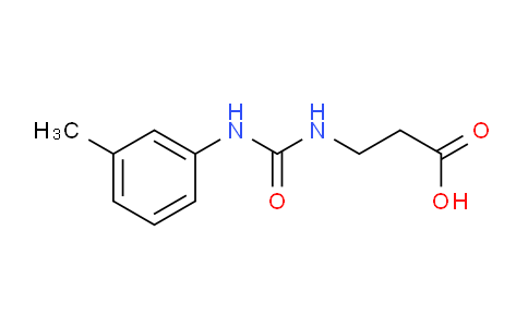 CAS No. 133115-50-1, 3-(3-(m-Tolyl)ureido)propanoic acid