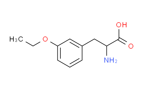 CAS No. 174732-61-7, 2-Amino-3-(3-ethoxyphenyl)propanoic acid