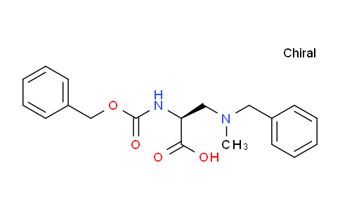 CAS No. 1253789-98-8, (S)-3-(Benzyl(methyl)amino)-2-(((benzyloxy)carbonyl)amino)propanoic acid