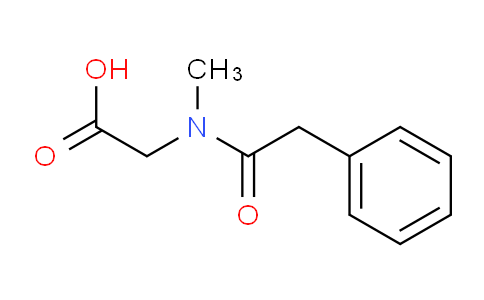CAS No. 155256-51-2, 2-(N-Methyl-2-phenylacetamido)acetic acid