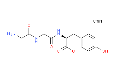 CAS No. 17343-07-6, (S)-2-(2-(2-Aminoacetamido)acetamido)-3-(4-hydroxyphenyl)propanoic acid