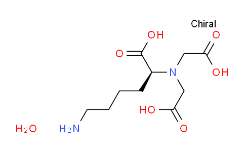 CAS No. 875289-80-8, (S)-2,2'-((5-amino-1-carboxypentyl)azanediyl)diacetic acid hydrate