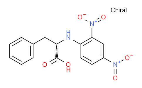 CAS No. 1655-54-5, (S)-2-((2,4-Ddinitrophenyl)amino)-3-phenylpropanoic acid