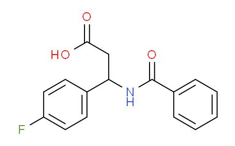 MC703706 | 1647-94-5 | 3-Benzamido-3-(4-fluorophenyl)propanoic acid