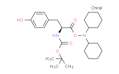 CAS No. 16944-14-2, Dicyclohexylamine (S)-2-((tert-butoxycarbonyl)amino)-3-(4-hydroxyphenyl)propanoate