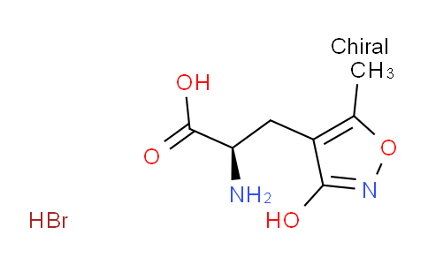 CAS No. 84799-50-8, (R)-2-Amino-3-(3-hydroxy-5-methylisoxazol-4-yl)propanoic acid hydrobromide