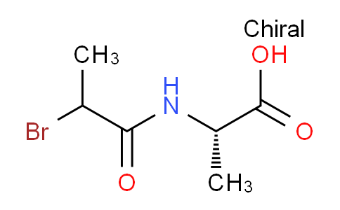 CAS No. 31654-38-3, (2S)-2-(2-Bromopropanamido)propanoic acid