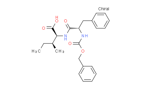 CAS No. 13123-01-8, (2S,3S)-2-((S)-2-(((Benzyloxy)carbonyl)amino)-3-phenylpropanamido)-3-methylpentanoic acid