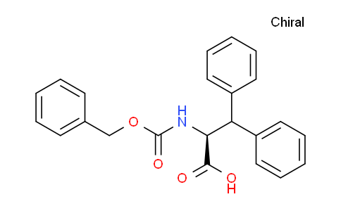 CAS No. 149597-96-6, (S)-2-(benzyloxycarbonylamino)-3,3-diphenylpropanoic acid