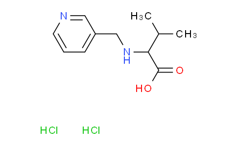 CAS No. 1396967-33-1, 3-methyl-2-{[(pyridin-3-yl)methyl]amino}butanoic acid dihydrochloride