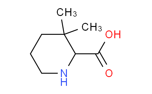 CAS No. 129769-02-4, 3,3-dimethylpiperidine-2-carboxylic acid