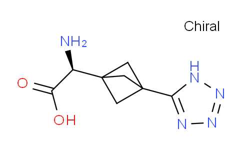 CAS No. 338460-67-6, (2S)-2-amino-2-[3-(1H-1,2,3,4-tetrazol-5-yl)bicyclo[1.1.1]pentan-1-yl]acetic acid
