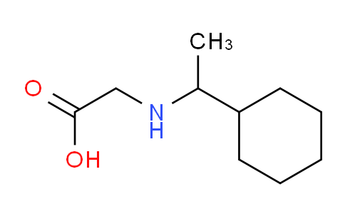 CAS No. 1157768-34-7, 2-[(1-cyclohexylethyl)amino]acetic acid