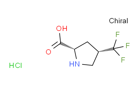 CAS No. 1384424-55-8, (2S,4S)-4-(trifluoromethyl)pyrrolidine-2-carboxylic acid hydrochloride