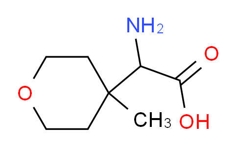CAS No. 1307304-93-3, 2-amino-2-(4-methyloxan-4-yl)acetic acid