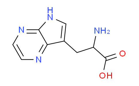 CAS No. 4121-29-3, 2-amino-3-{5H-pyrrolo[2,3-b]pyrazin-7-yl}propanoic acid