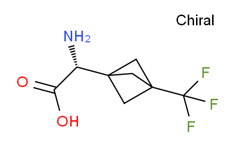 CAS No. 1334160-84-7, (2R)-2-amino-2-[3-(trifluoromethyl)bicyclo[1.1.1]pentan-1-yl]acetic acid