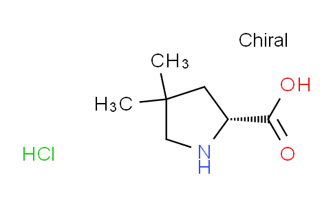 CAS No. 2306255-31-0, (2R)-4,4-dimethylpyrrolidine-2-carboxylic acid hydrochloride