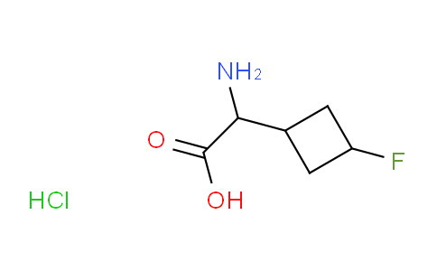 DY703771 | 2231673-09-7 | 2-amino-2-(3-fluorocyclobutyl)acetic acid;hydrochloride