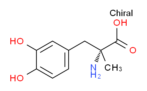 DY703772 | 2799-15-7 | (2R)-2-amino-3-(3,4-dihydroxyphenyl)-2-methyl-propanoic acid