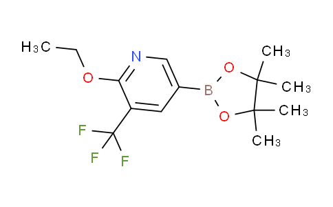 CAS No. 849934-84-5, 2-Ethoxy-5-(4,4,5,5-tetramethyl-1,3,2-dioxaborolan-2-yl)-3-(trifluoromethyl)pyridine