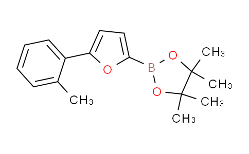 CAS No. 2096337-37-8, 4,4,5,5-tetramethyl-2-(5-(o-tolyl)furan-2-yl)-1,3,2-dioxaborolane