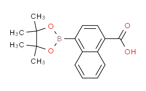 CAS No. 1073353-77-1, 4-(4,4,5,5-tetramethyl-1,3,2-dioxaborolan-2-yl)-1-naphthoic acid