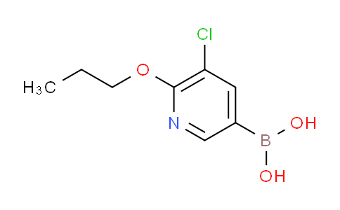 CAS No. 1150114-70-7, (5-Chloro-6-propoxypyridin-3-yl)boronic acid