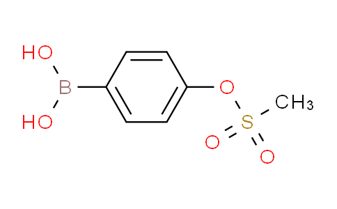 CAS No. 957035-04-0, (4-((Methylsulfonyl)oxy)phenyl)boronic acid