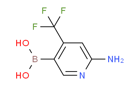CAS No. 1045861-32-2, (6-Amino-4-(trifluoromethyl)pyridin-3-yl)boronic acid