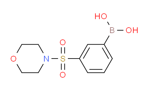 CAS No. 871329-60-1, 3-(N-Morpholinylsulphonamido)benzeneboronic acid