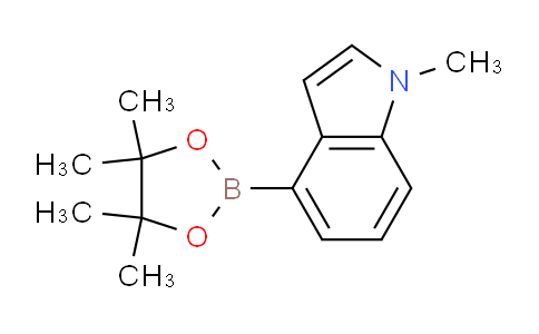 CAS No. 898289-06-0, 1-Methyl-4-(4,4,5,5-tetramethyl-1,3,2-dioxaborolan-2-yl)-1H-indole