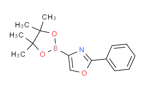 CAS No. 885669-16-9, 2-Phenyl-4-(4,4,5,5-tetramethyl-1,3,2-dioxaborolan-2-yl)oxazole