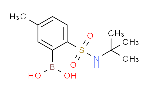 CAS No. 183000-60-4, (2-(N-(tert-butyl)sulfamoyl)-5-methylphenyl)boronic acid