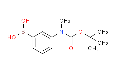 CAS No. 887831-90-5, (3-((tert-Butoxycarbonyl)(methyl)amino)phenyl)boronic acid