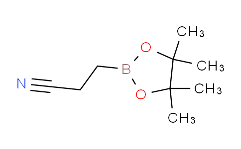 CAS No. 238088-31-8, 3-(4,4,5,5-Tetramethyl-1,3,2-dioxaborolan-2-yl)propanenitrile