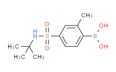 CAS No. 958651-73-5, (4-(N-(tert-butyl)sulfamoyl)-2-methylphenyl)boronic acid