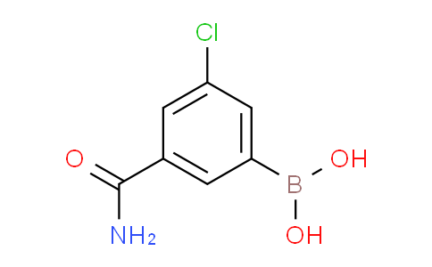 CAS No. 957120-53-5, (3-carbamoyl-5-chlorophenyl)boronic acid