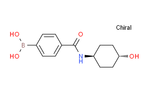CAS No. 957062-70-3, (4-(((1r,4r)-4-Hydroxycyclohexyl)carbamoyl)phenyl)boronic acid