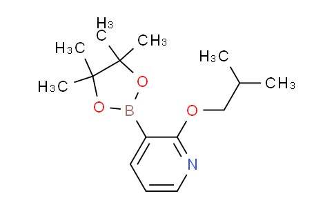 CAS No. 1357397-80-8, 2-Isobutoxy-3-(4,4,5,5-tetramethyl-1,3,2-dioxaborolan-2-yl)pyridine