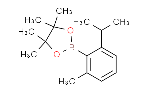 CAS No. 1375301-93-1, 2-(2-isopropyl-6-methylphenyl)-4,4,5,5-tetramethyl-1,3,2-dioxaborolane