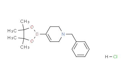 CAS No. 1383706-53-3, 1-benzyl-4-(4,4,5,5-tetramethyl-1,3,2-dioxaborolan-2-yl)-1,2,3,6-tetrahydropyridine hydrochloride