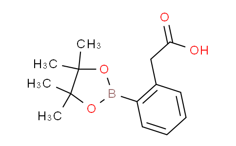CAS No. 1072945-02-8, 2-(2-(4,4,5,5-Tetramethyl-1,3,2-dioxaborolan-2-yl)phenyl)acetic acid
