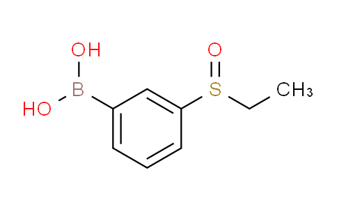 CAS No. 1072952-07-8, (3-(ethylsulfinyl)phenyl)boronic acid