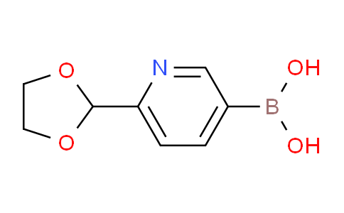 CAS No. 1072952-38-5, (6-(1,3-dioxolan-2-yl)pyridin-3-yl)boronic acid