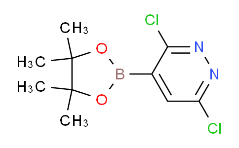 CAS No. 919197-88-9, 3,6-Dichloro-4-(4,4,5,5-tetramethyl-1,3,2-dioxaborolan-2-yl)pyridazine